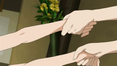 Anime Hand Holding GIF Anime Hand Holding Holding Hands Descubre Y Comparte GIF