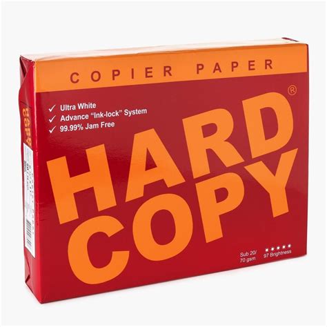 Hard Copy Bond Paper Sub 20 Sub 24 70gsm 80gsm Short A4 Legal