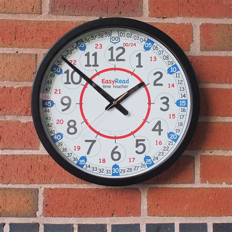 Playground Clock 1224 Hour Easyread Time Teacher
