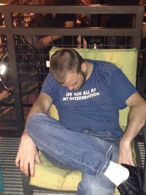 Found This Guy Passed Out On A Bar Patio Meme Guy