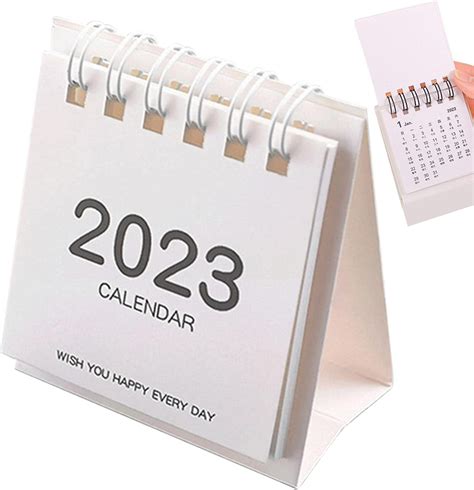 Zceplem Desk Flip Calendar Unique Flip Calendar For Desk 2023thick