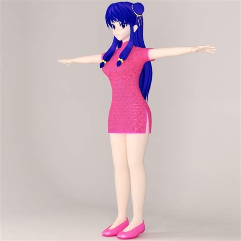 T Pose Nonrigged Model Of 10 Toon Girls 3d Model Cgtrader