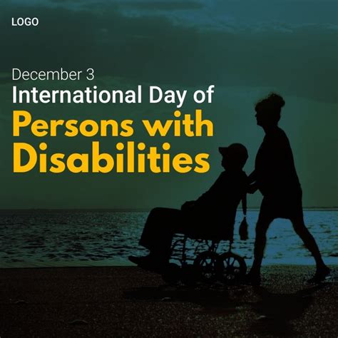 3rd December Is Observed As International Day Of Persons With Disabilities Social Media Post
