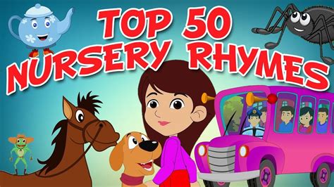 Top 50 Hit Songs Collection Of Animated Nursery Rhymes For Kids
