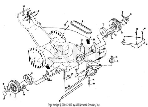 Lawn Mower Parts Diagram A Comprehensive Guide To Identifying And