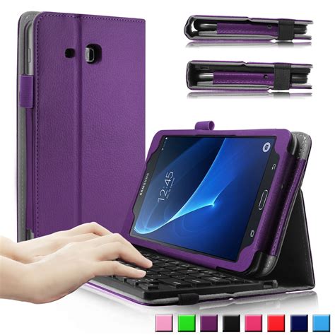 Infiland Folio Pu Leather Case Cover With Magnetically Detachable