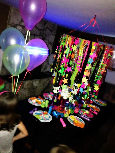 Looking to plan an exciting birthday party singapore for your friends? Bringing Up Burns: Molly's NINTH Neon/Glow in the Dark ...