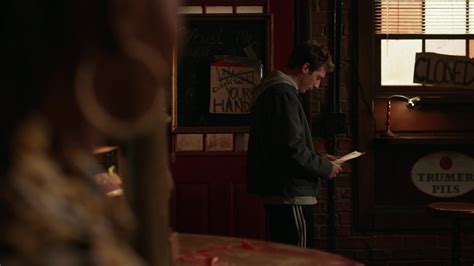 Trumer Pils Sign In Shameless S E The Fickle Lady Is Calling It