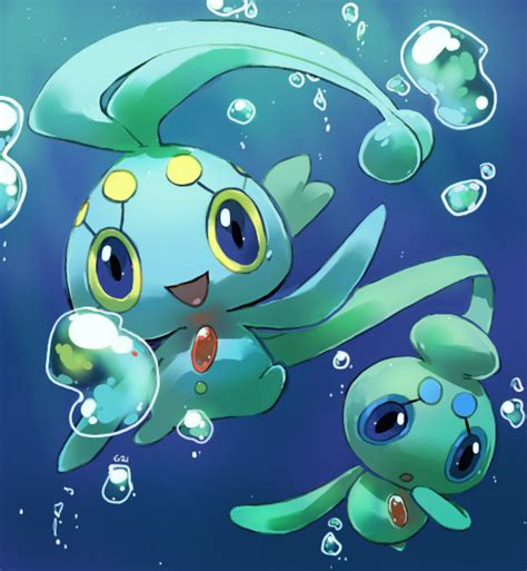 Manaphy And Phione By Pinkgermy On Deviantart