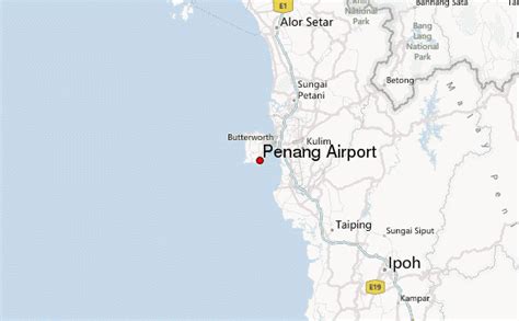 Penang International Airport Location Guide