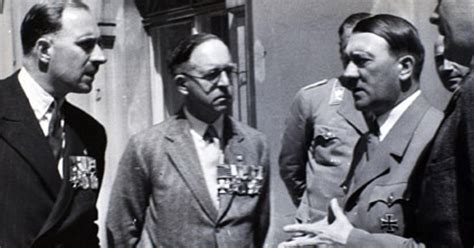 Hitler British Officials Met In Wwii Run Up Cbs News