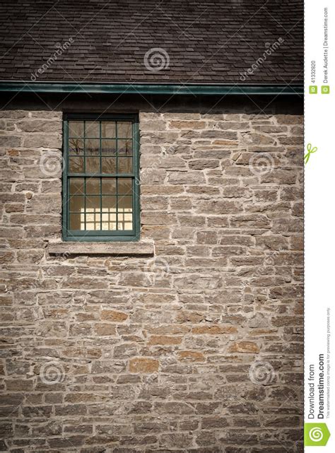 Old Stone Wall And Window Background Stock Photo Image Of Exterior