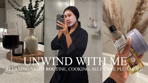 COZY NIGHT ROUTINE UNWIND WITH ME AFTER WORK COOKING SELF CARE MORE YouTube