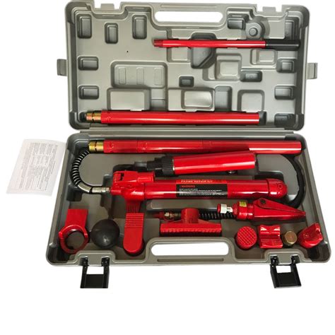 Buy 10 Ton Porta Power Hydraulic Jack Body Frame Repair Kit Tool Auto