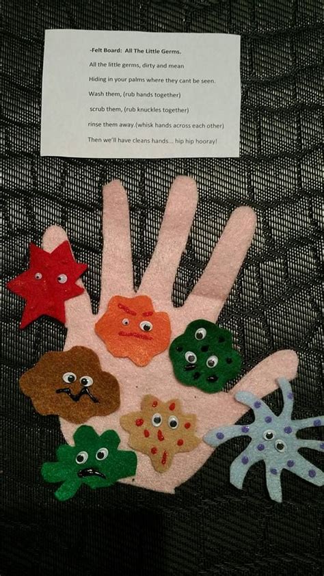 All The Little Germs Germs Preschool Activities Hygiene Activities