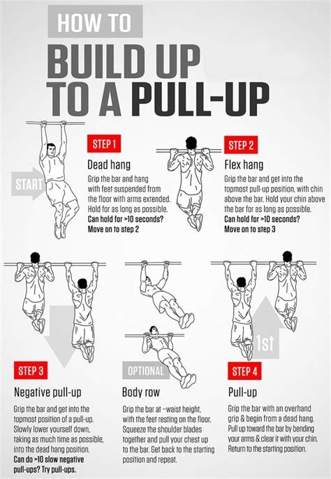 The Best Pull Up Program For Beginners Workout Exercise