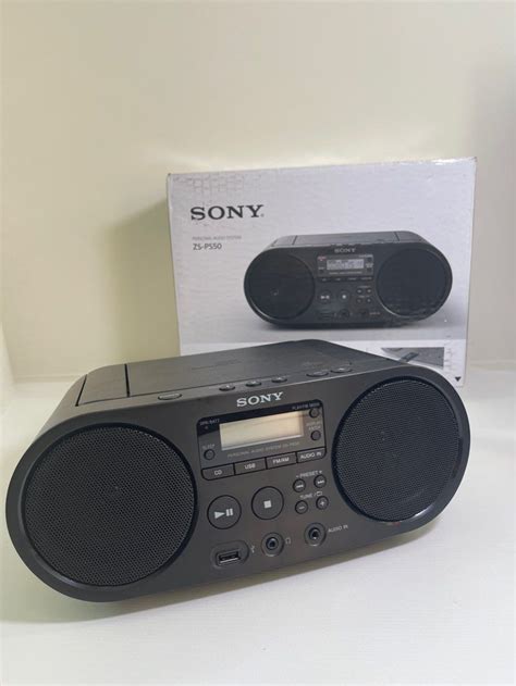 Sony Zs Ps50 Portable Cd Player Digital Tuner Amfm Radio Usb Play索尼 Zs