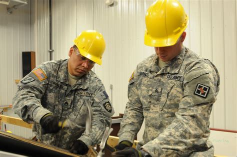 Army Carpentry And Masonry Specialist Mos 12w Career Details