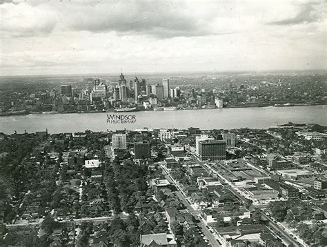 Throwback Thursday Commercial Districts Of Windsor And Detroit R