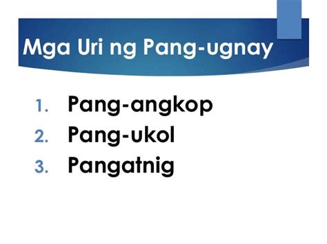 Ang Pang Ugnay
