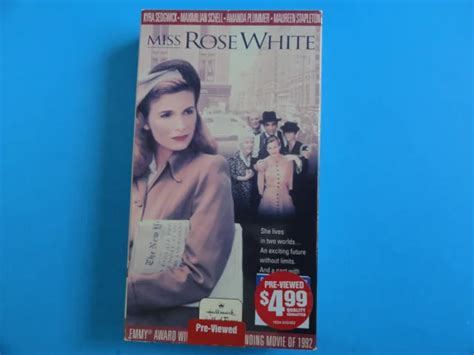 Miss Rose White Hallmark Hall Of Fame Blockbuster Video Vhs Kyra Sedgwick 600 Picclick