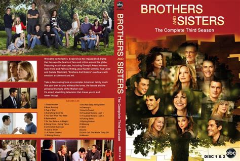 Brothers And Sisters Season 3 Disc 1and2 Tv Dvd Custom Covers Brothers