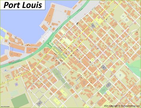 Port Louis Map Mauritius Maps Of Port Louis