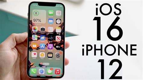 Ios 16 Official On Iphone 12 Review Youtube