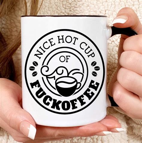 Cup Of Fuckoffee Mug Fuckoffee Fuckoffee Funny Coffee Cup Funny T
