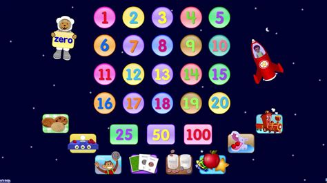 Starfall Numbers Learn To Count Youtube