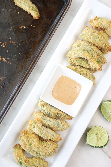 Baked Avocado Fries Simply Being Mommy