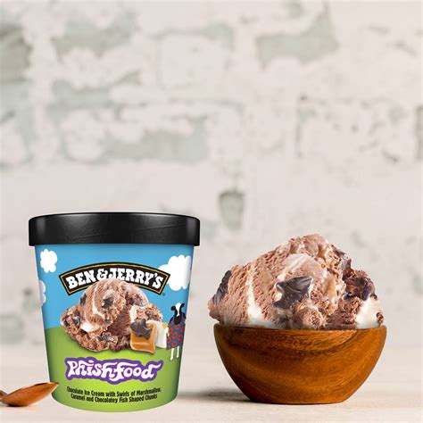 Ben And Jerry S Ice Cream Phish Food 458ml Woolworths