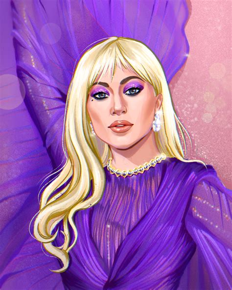 Artstation Lady Gaga Fanart