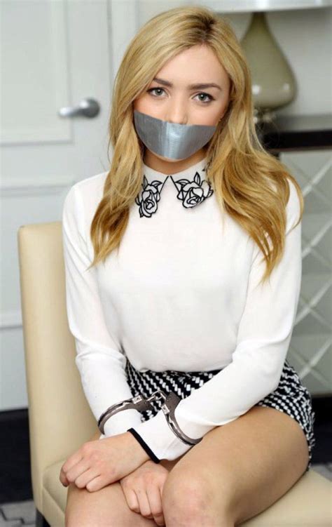 Peyton List Handcuffed And Tape Gagged By Goldy0123 Peyton List