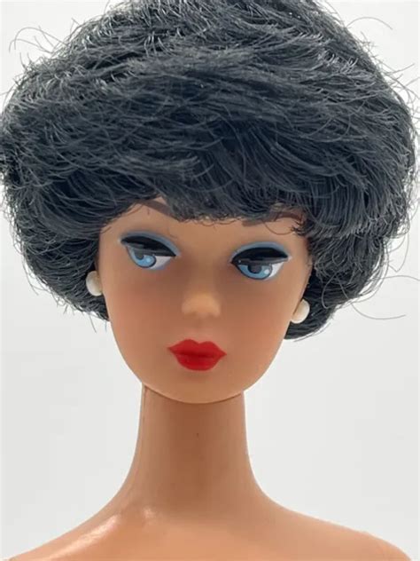 Vintage Barbie Brunette Bubblecut Nude Doll 50th Anniversary Reproduction 5495 Picclick
