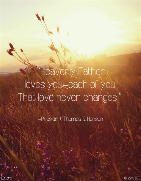Heavenly Father Loves You