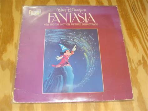 Vinyl Record Disneyland Walt Disney S Fantasia Gatefold Double Lp