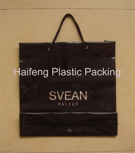 Hot Stamping Plastic Bag HF 154 China Hot Stamping Plastic Bag And