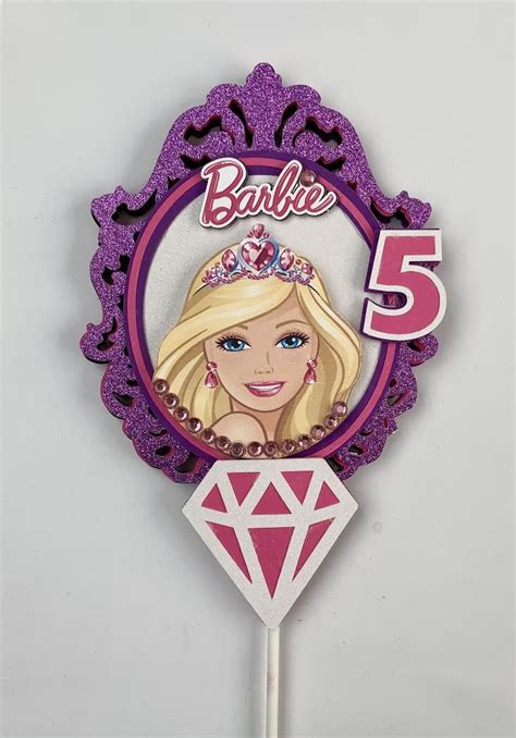 Get Ready For A Magical Party With Barbie Cake Decorations