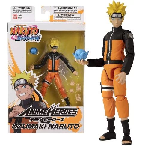 Action Figure Naruto Uzamaki Naruto Shippuden Anime Heroes Anime