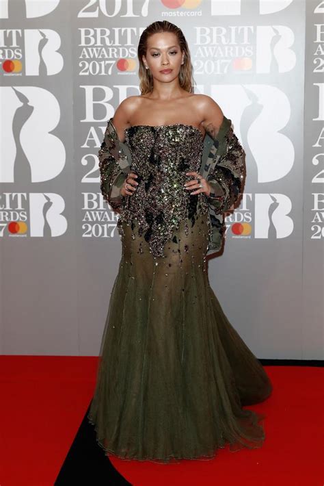 Rita Ora The Brit Awards February 22 2017 Star Style