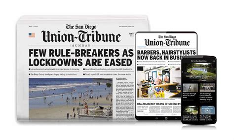 Subscribe To The San Diego Union Tribune