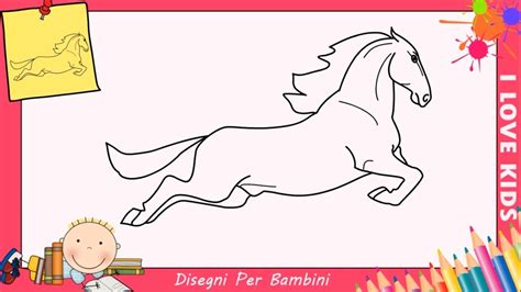 Disegni facili per bambini con tutorial in diagramma passo. Disegni di cavalli FACILI per bambini | Come disegnare un ...