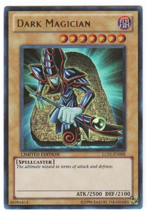 Yu Gi Oh Legendary Collection Single Dark Magician Ultra Rare Da Card