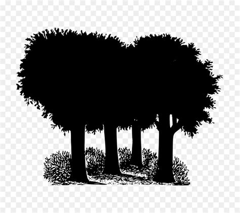 Free Silhouette Of Forest Download Free Silhouette Of Forest Png