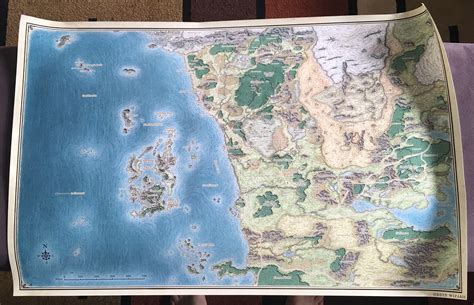 High Resolution Dd Sword Coast Map