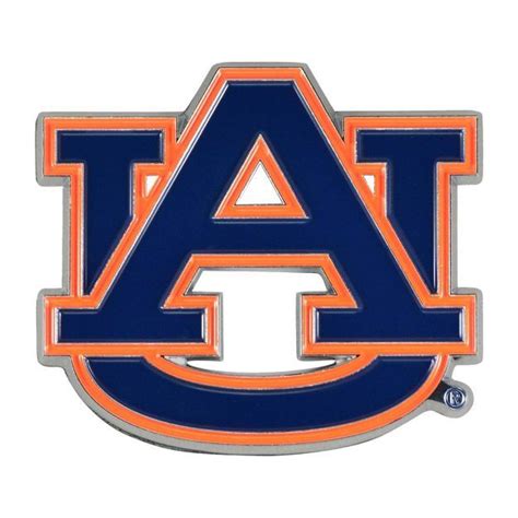 Ncaa Auburn Tigers University 3d Metal Emblem In 2022 Auburn