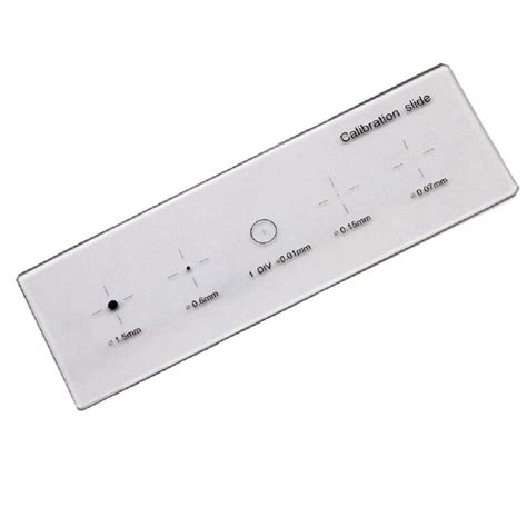 Buy Bephamart 001mm Micro Stage Micrometer Cross Dot Micro Calibration