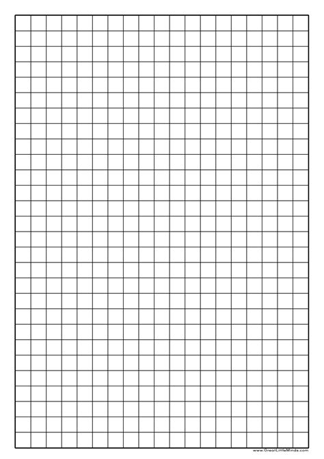 Inch Grid Paper Printable