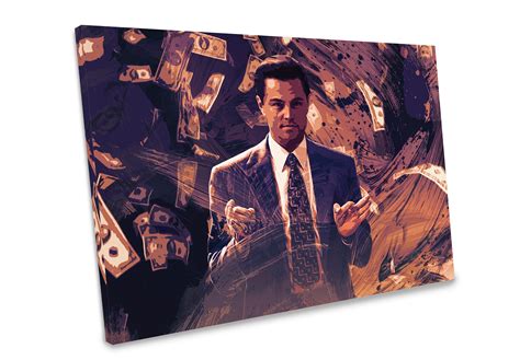 Wolf Of Wall Street Poster Movie Poster Prints Wall Art Etsy